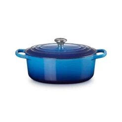 Le Creuset Signature Braadpan Ovaal 4,7 Liter ø 29 Cm Gietijzer Azure -Keukenseries Winkel ovaal 1 4