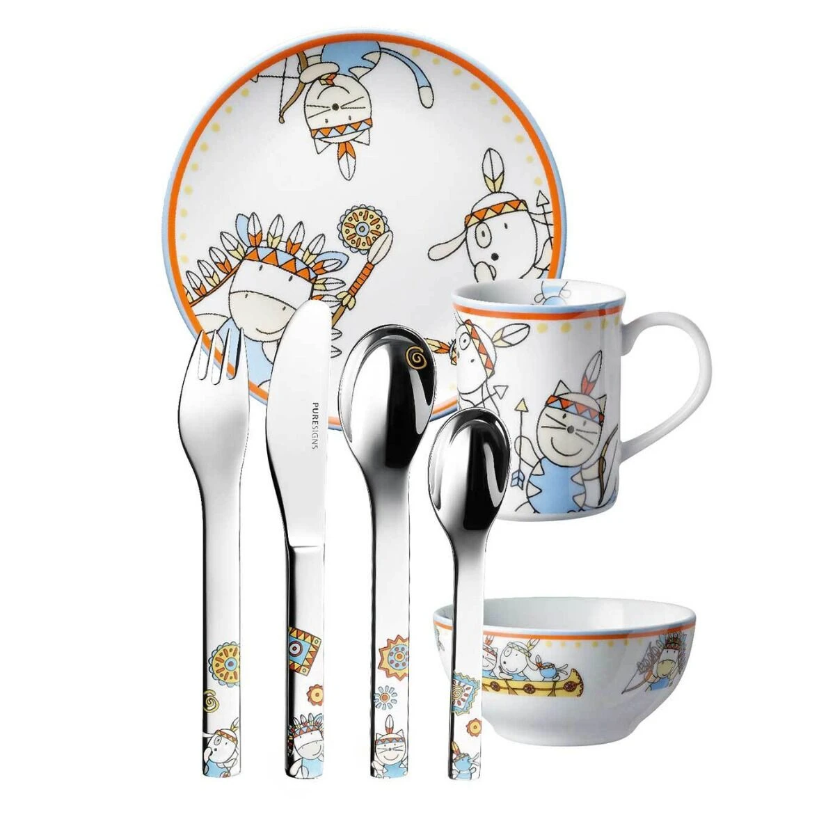 Puresigns Moema Kinderserviesset 7-delig 3 Puresigns Moema Kinderserviesset 7-delig
