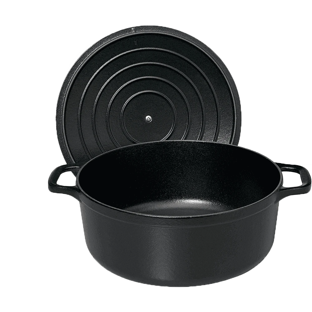 Chasseur Braadpan 5 Liter ø 26 Cm Gietijzer Mat Zwart - Afbeelding 2