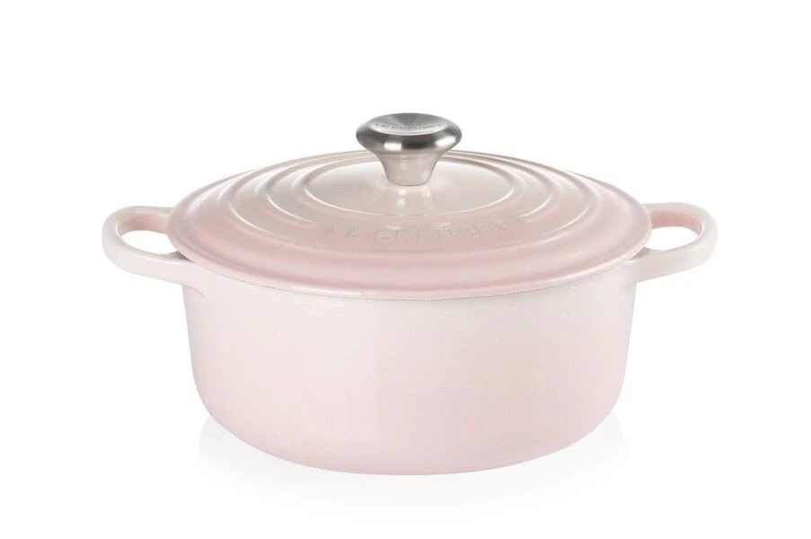 Le Creuset Signature Braadpan 2,4 Liter ø 20 Cm Gietijzer Shell Pink 4 Le Creuset Signature Braadpan 2,4 Liter ø 20 Cm Gietijzer Shell Pink - Afbeelding 2