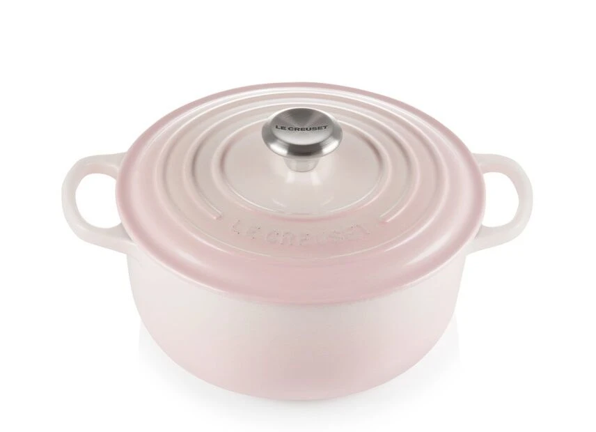 Le Creuset Signature Braadpan 2,4 Liter ø 20 Cm Gietijzer Shell Pink 5 Le Creuset Signature Braadpan 2,4 Liter ø 20 Cm Gietijzer Shell Pink - Afbeelding 3