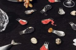 Alessi GIMR01S4 Moscardino Multifunctioneel Bestek Rvs 4 Stuks -Keukenseries Winkel scheda prodotto moscardino en overview