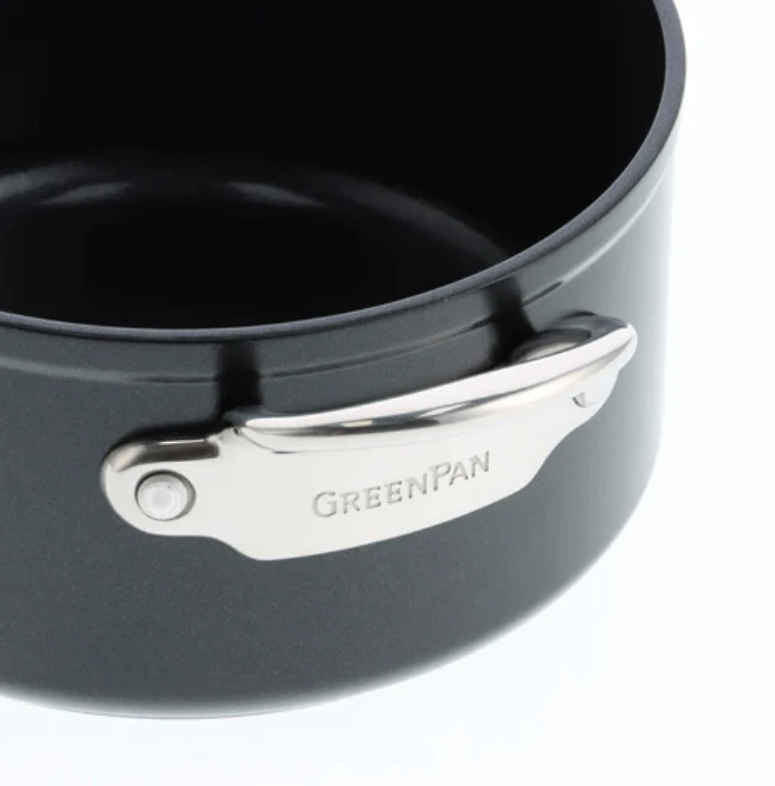 Greenpan Barcelona Pro Kookpan Met Keramische Laag En Glasdeksel ø 24 Cm 4 Greenpan Barcelona Pro Kookpan Met Keramische Laag En Glasdeksel ø 24 Cm - Afbeelding 2