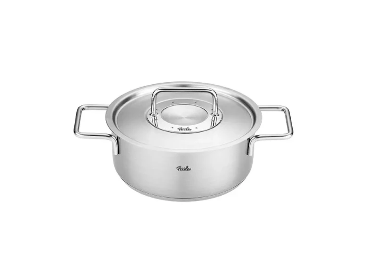 Fissler Pure Collection Lage Kookpan ø 24 Cm Rvs 3 Fissler Pure Collection Lage Kookpan ø 24 Cm Rvs