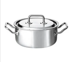 Spring Brigade Premium Braadpan Met Rvs Deksel ø 20 Cm Rvs