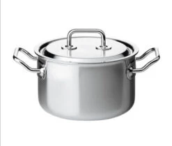 Spring Brigade Premium Kookpan Met Rvs Deksel ø 18 Cm Rvs