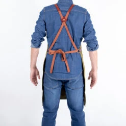 Alaskan Maker N°281 Schort 85 X 68,5 Cm Katoen/polyester Leer Sand 7 Alaskan Maker N°281 Schort 85 X 68,5 Cm Katoen/polyester Leer Sand -Keukenseries Winkel tablier n281 1