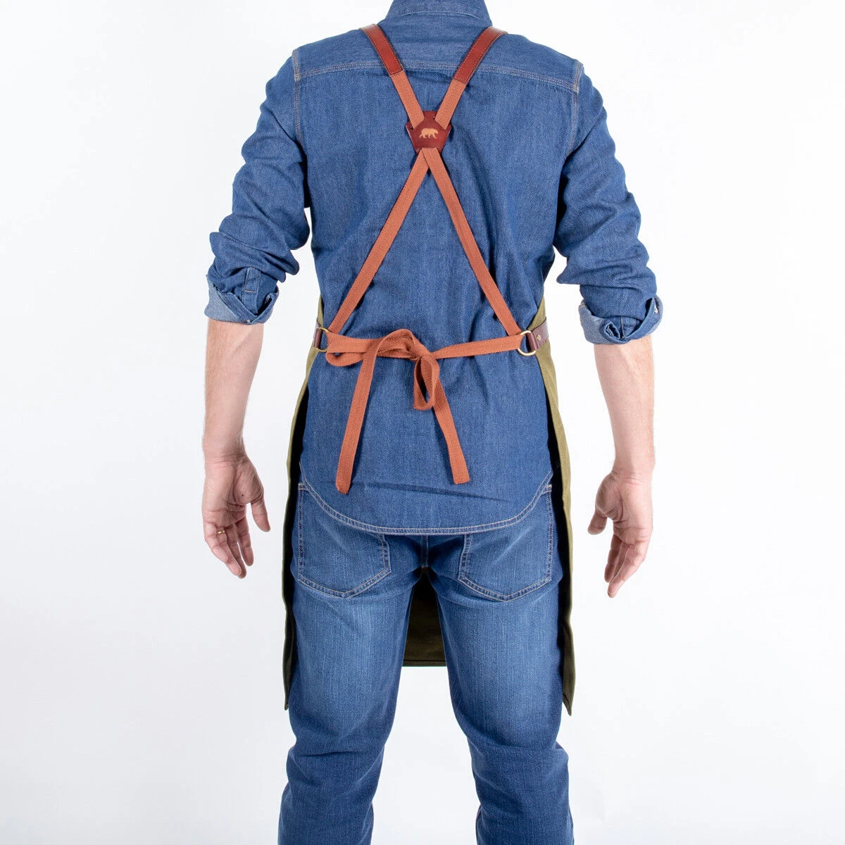 Alaskan Maker N°281 Schort 85 X 68,5 Cm Katoen/polyester Leer Sand 5 Alaskan Maker N°281 Schort 85 X 68,5 Cm Katoen/polyester Leer Sand - Afbeelding 3