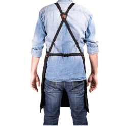 Alaskan Maker N°515 Schort Katoen Zwart -Keukenseries Winkel zwart 4